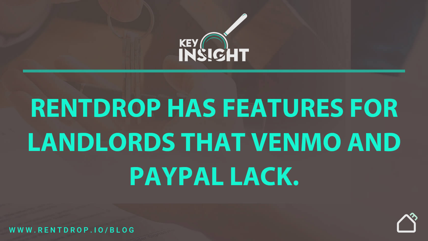 paypal venmo rent payments rentdrop insight