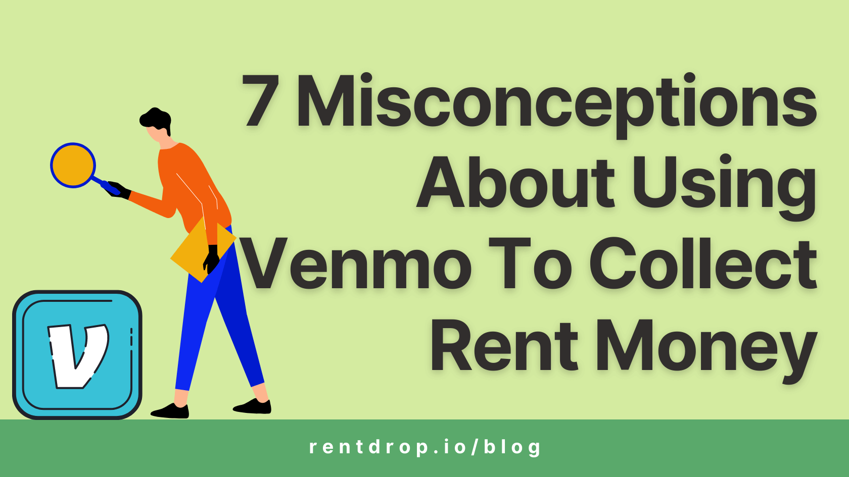 collect rent money with venmo rentdrop hero